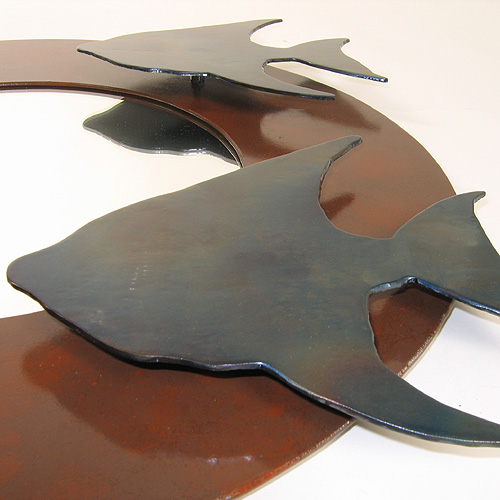 Metal Art - Fish Mirror