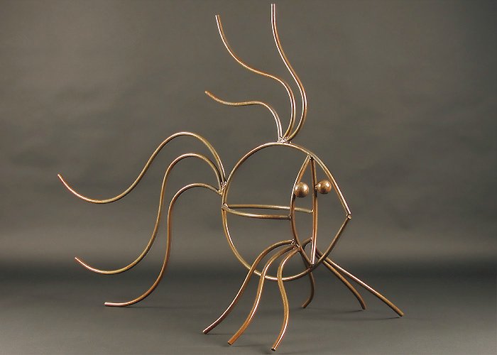 Metal Art - Large Fantail