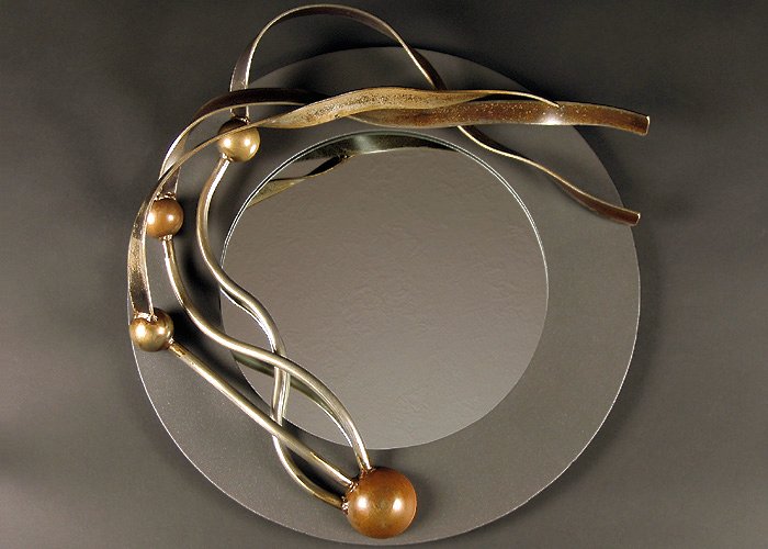 Metal Art - Large Kelp Mirror