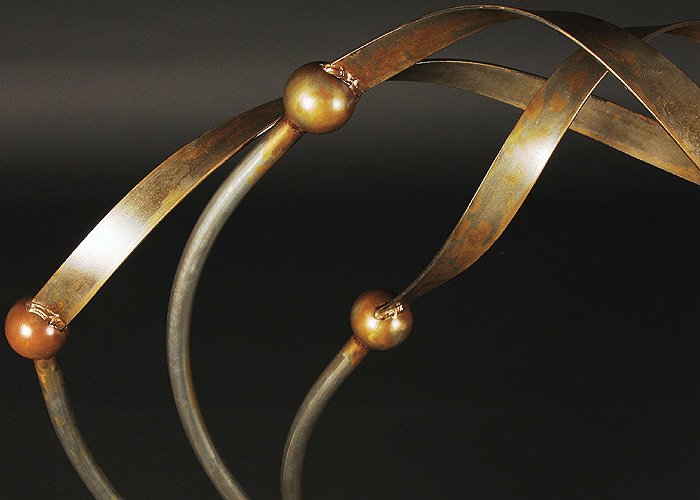 Metal Art - Medium Floor-Standing Kelp, Tidal Flow (2)