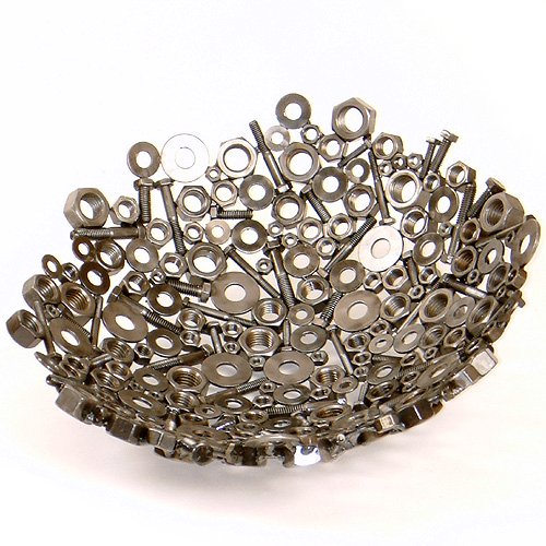 Metal Art - Nut & Bolt Bowl