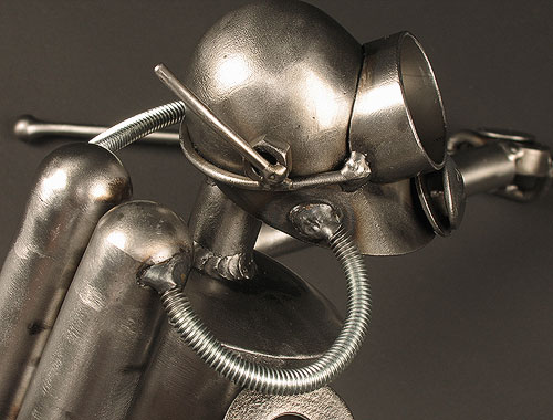 Metal Art - Scuba Bot