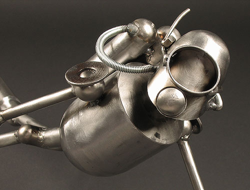Metal Art - Scuba Bot