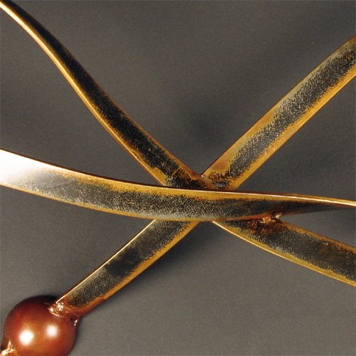 Metal Art - Small Wall-Hanging Kelp, Tidal-Flow
